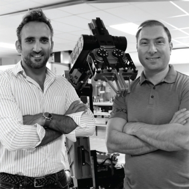 Cyril KABBARA et Jean Jacques TOPALIAN Shark Robotics Byzness La Rochelle