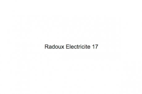 Radoux Electricite 17 Electricité